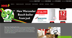 Desktop Screenshot of harrisonheating.co.uk